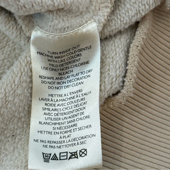 Free People Bali Drifter Sweatshirt Size Large Pullover Crew - Picture 15 of 15